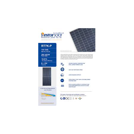 Restar Solar Poly 340W-44V