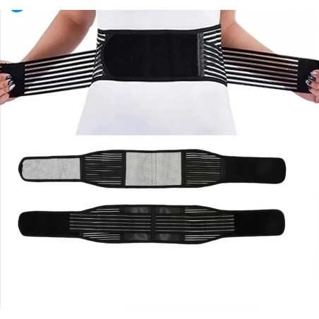 Ceinture de soutien auto-chauffante, thérapie magnétique, soutien lombaire, soutien dorsal, bandage de soins de la taille